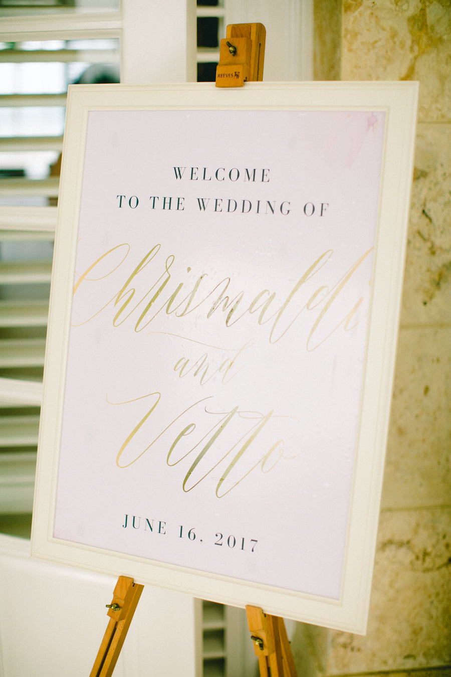 Wedding Welcome / Unplugged Ceremony Sign