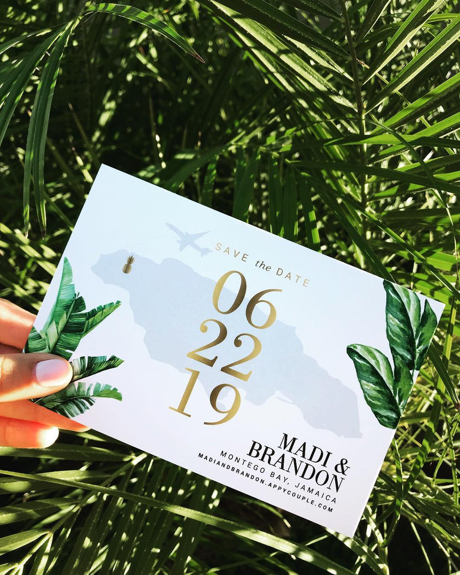 Destination Wedding Save The Dates
