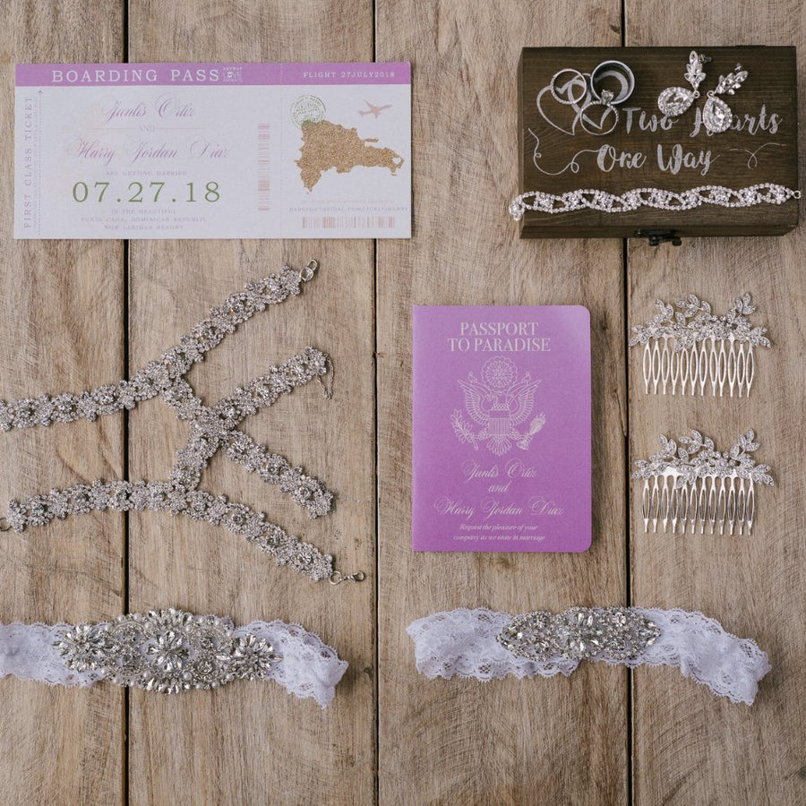 Passport Wedding Invitation