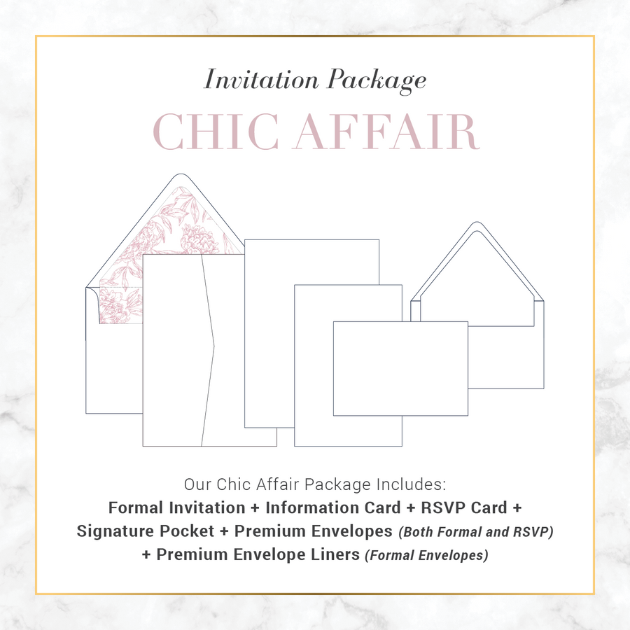 Chic Affair Wedding Package