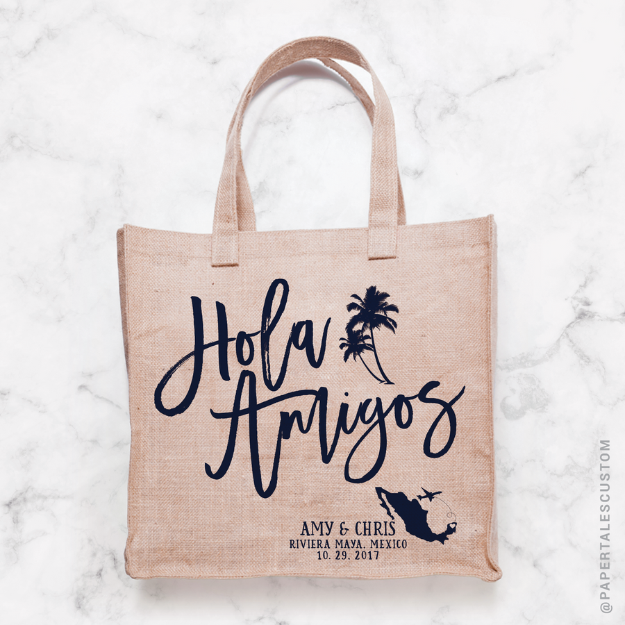 Hola Amigos, Tote Bag Design