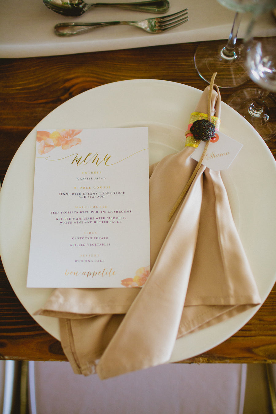 Wedding Menu